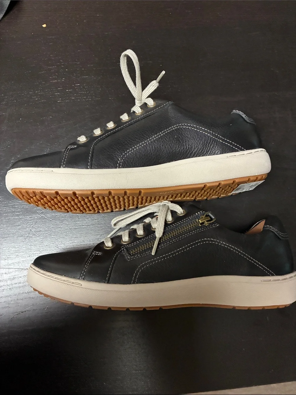 Clarks sleek black
